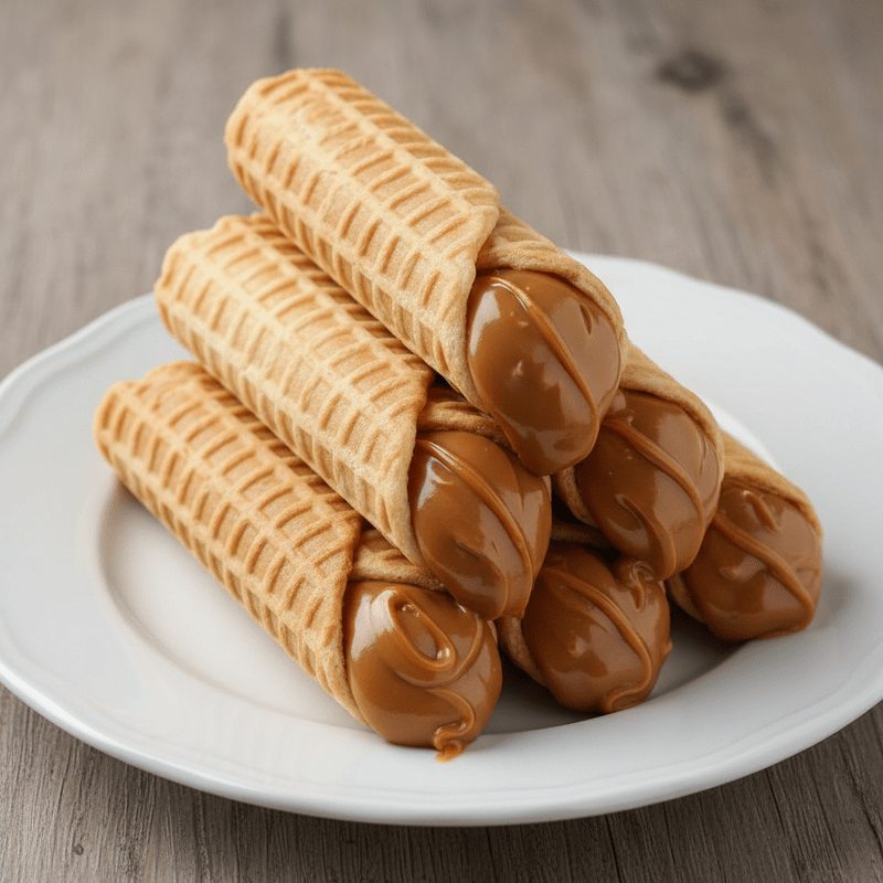 Трубочка со сгущенкой, 1 шт